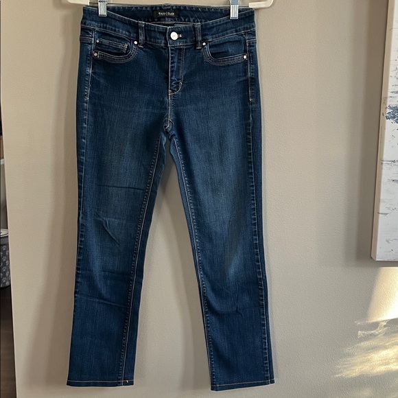 White House Black Market slim ankle jeans 4 - Picture 1 of 13